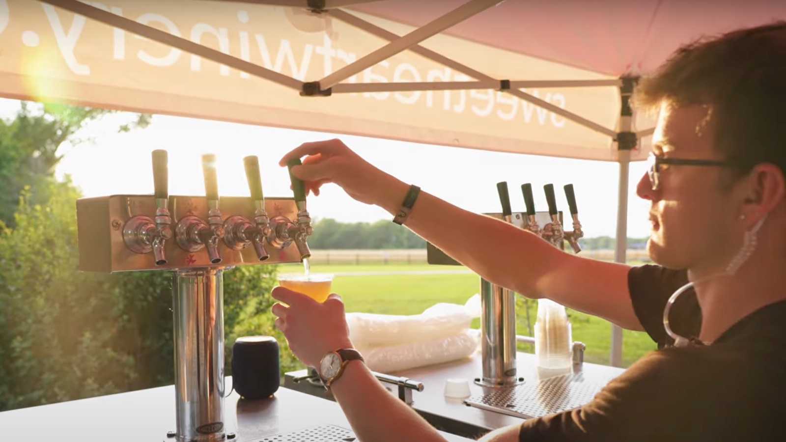 Ciders on tap at Sweet Heart Winery